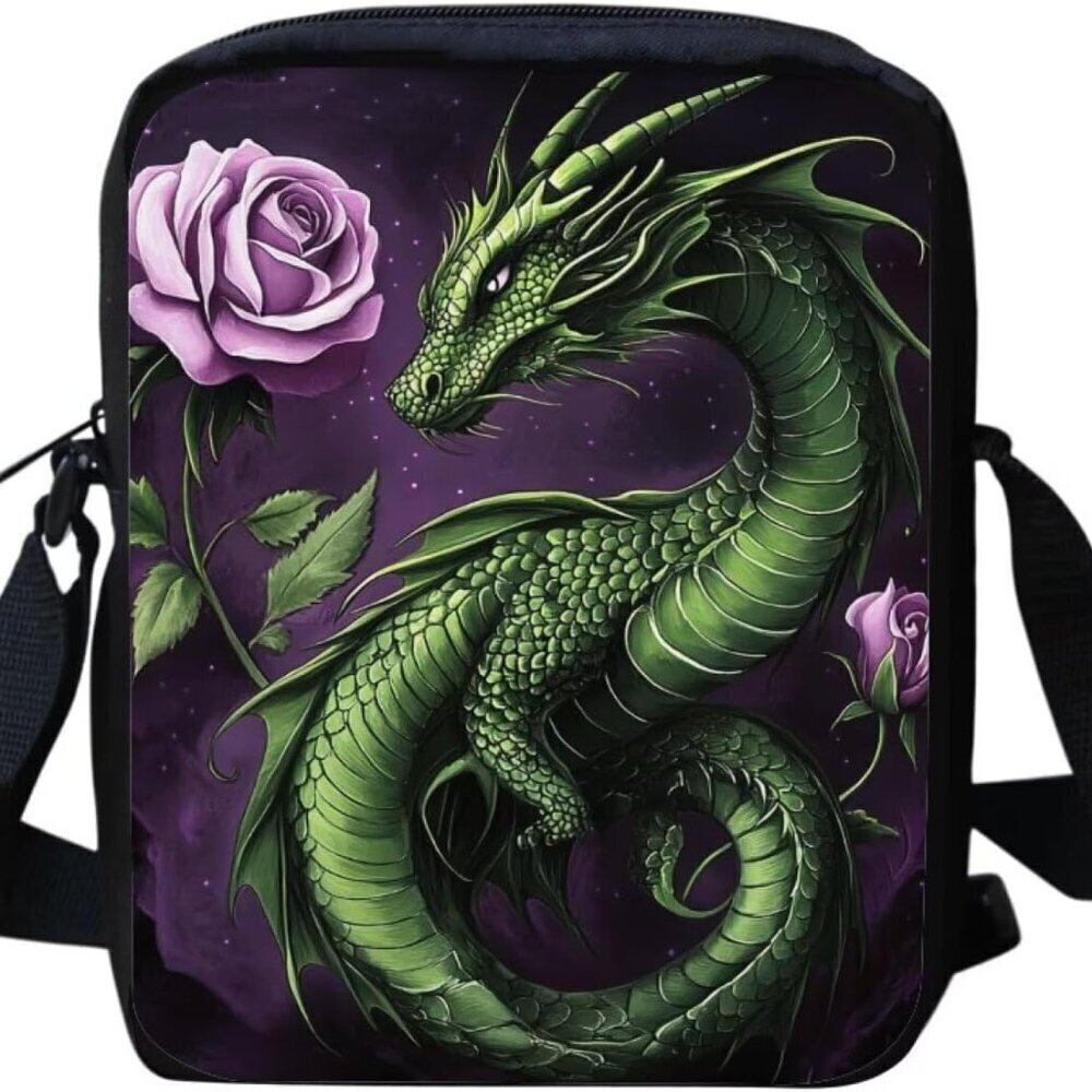 Womenβs Small Polyester Messenger Bag Compact Crossbody for Daily Use